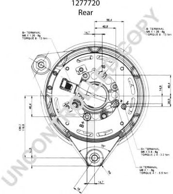 PRESTOLITE ELECTRIC 1277720 -  Генератор